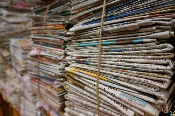 Newspaper Bag Recycling