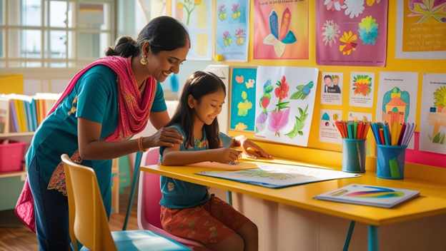 Decorate a Study Corner For A Child