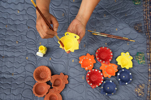 Diyas Painting