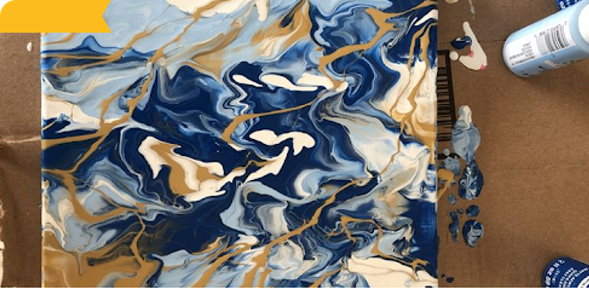 Learn Fluid Art with Auction
