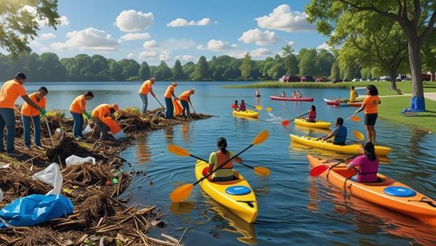 Lake Cleanup & Boating