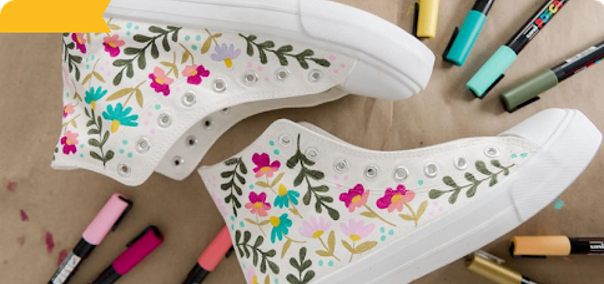 Paint Sneakers For Kids
